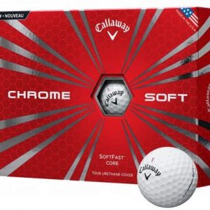 Callaway 2016 Chrome Soft Golf Balls (2 or 3 or 6 Dozen), (White or Yellow or Truvis Pattern)
