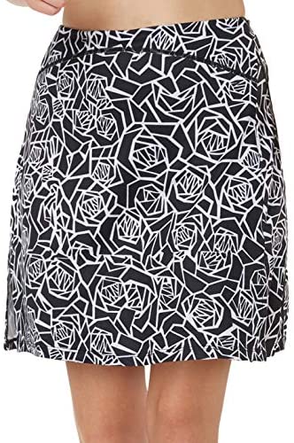 slimour Women Print Golf Skirt Travel Skirts with Pockets Swim Skirt High Waist with Shorts 2 slimour Women Print Golf Skirt Travel Skirts with Pockets Swim Skirt High Waist with Shorts - Image 2