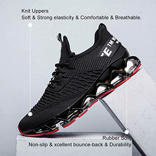 Vooncosir Men's Fashion Sneakers Breathable Mesh Running Shoes Blade Non Slip Soft Sole Casual Athletic Walking Shoes 6 Vooncosir Men's Fashion Sneakers Breathable Mesh Running Shoes Blade Non Slip Soft Sole Casual Athletic Walking Shoes - Image 6