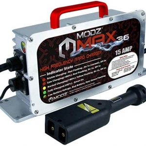 MODZ Max36 15 AMP EZGO TXT Battery Charger for 36 Volt Golf Carts