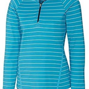 Cutter & Buck Women’s Moisture Wicking UPF 50+ Long Sleeve Evie Half Zip Pullover