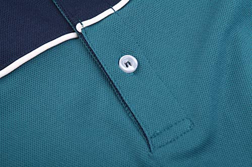 TACVASEN Men's Golf Polo Shirts 3 Button Short Sleeve Performance Polo Tee Shirt 5 TACVASEN Men's Golf Polo Shirts 3 Button Short Sleeve Performance Polo Tee Shirt - Image 5
