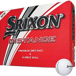Srixon Distance Golf Balls, Soft White, One Dozen