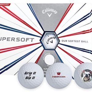 Callaway Supersoft Custom Personalized Golf Balls
