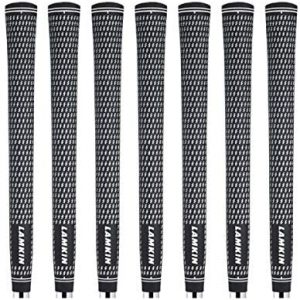 Lamkin Crossline Jumbo (+1/8″) 9 Piece Golf Grip Bundle