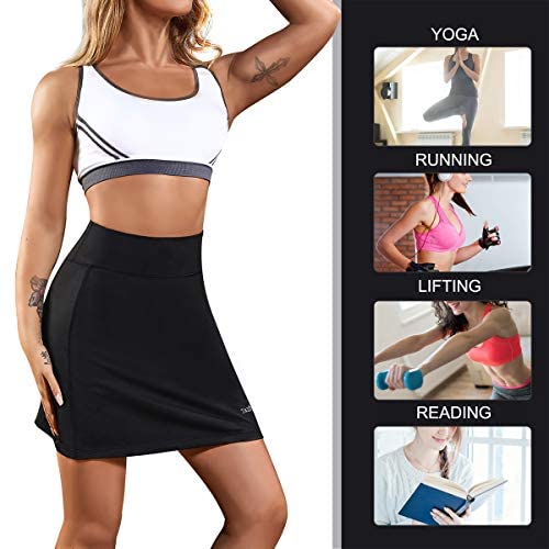 TAILONG Women Athletic Skirt with Shorts Ladies Sports Apparel Workout Clothes Running Skorts for Tennis, Golf, Yoga 7 TAILONG Women Athletic Skirt with Shorts Ladies Sports Apparel Workout Clothes Running Skorts for Tennis, Golf, Yoga - Image 7