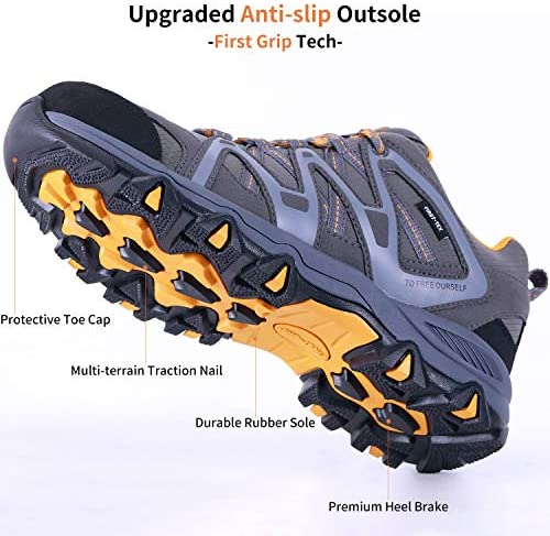 TFO Hiking Shoes Men Waterproof Air Circulation Insole Ankle Support Non-Slip Lightweight for Outdoor Trekking Walking 5 TFO Hiking Shoes Men Waterproof Air Circulation Insole Ankle Support Non-Slip Lightweight for Outdoor Trekking Walking - Image 5