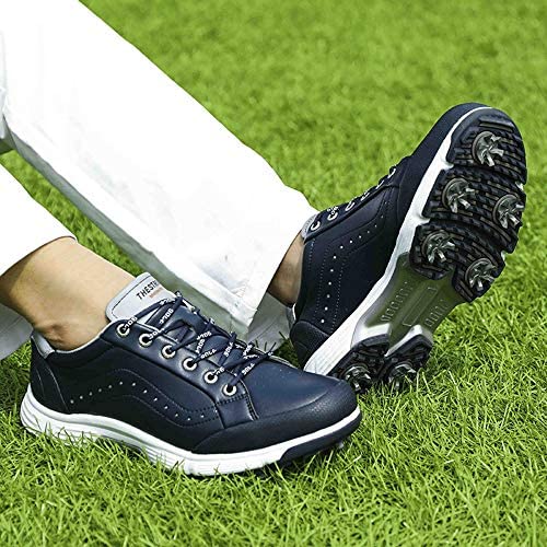 THESTRON 2021 Men Golf Shoes Professional Spikes Golf Sport Sneakers Waterproof Mens Trainers Golfing 8 THESTRON 2021 Men Golf Shoes Professional Spikes Golf Sport Sneakers Waterproof Mens Trainers Golfing - Image 8