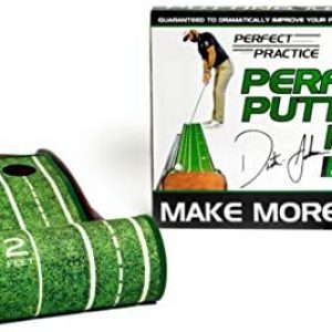 PERFECT PRACTICE Perfect Putting Mat - Official Putting Mat of Dustin Johnson