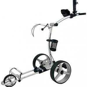 NovaCaddy Remote Control Electric Golf Trolley Cart, X9RD, Silve, 12V Lead-Acid Battery