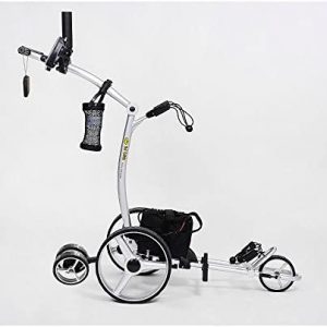 Bat-Caddy X4R Remote Control Golf Cart/Trolley w/ Deluxe Accessory Kit & Mountain Slayer Anti-Tip Bar from In The Hole Golf