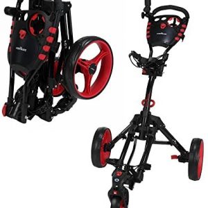 Caddymatic Golf 360° SwivelEase 3 Wheel Folding Golf Cart