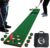 2-FNS Golf Putting Game Set, 11.5 Feet Golf Putting Green Mat with 4 Golf Balls and 1 Portable Bag for Indoor Outdoor Home Office Backyard Fun