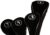 Black Golf Zipper Head Covers Driver 1 3 5 7 Fairway Woods Headcovers Metal Neoprene Traditional Plain Protective Covers Fits All Fairway Clubs and Drivers up to 460cc for Golfing Buddies