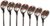 Men’s Majek Golf All Hybrid Complete Full Set, which Includes: #5, 6, 7, 8, 9, PW +SW Senior Flex Right Handed New Utility A Flex Club