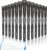 CHAMPKEY Traction-X Golf Grips 13 Pack | High Traction and Feedback Rubber Golf Club Grips | Choose Between 13 Grips with 15 Tapse and 13 Grips with All Kits