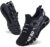 WONESION Mens Breathable Walking Tennis Running Shoes Blade Slip on Casual Fashion Sneakers