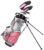 Aspire Junior Plus Complete Golf Club Set for Children, Kids – 5 Age Groups Boys and Girls – Right Hand, Real Girls Junior Golf Bag, Kids Golf Clubs Set