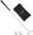 LEAGY 4-Sections Portable Best Two-Way Putter – Left and Right Hand – 2 Golf Balls Isolated On White Background – 1Pack Golf Bag