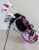 Ladies Complete Golf Club Set Driver, Fairway Wood, Hybrid, Irons, Putter & Womens Bag Pink