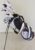 Ladies Complete Golf Club Set – for Petite Women 5’0″ to 5’5″ Tall Complete Driver, Fairway Wood, Hybrid, Irons, Putter, Stand Bag Right Handed