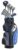 MacGregor Men’s DCT3000 Set & Golf Bag Golf Club Package Set, Black/Royal, 5-SW, Putter