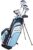 Precise M3 Ladies Womens Complete Golf Clubs Set Includes Driver, Fairway, Hybrid, 7-PW Irons, Putter, Stand Bag, 3 H/C’s Blue – Regular or Petite Size!