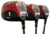 Senior Men’s iDrive Red Square Anti-Slice Draw Fairway 3 5 7 Wood Set Golf Clubs, Right Handed Senior Flex with Men’s Senior Size Black Pro Velvet Grips